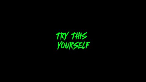 Try This Yourself