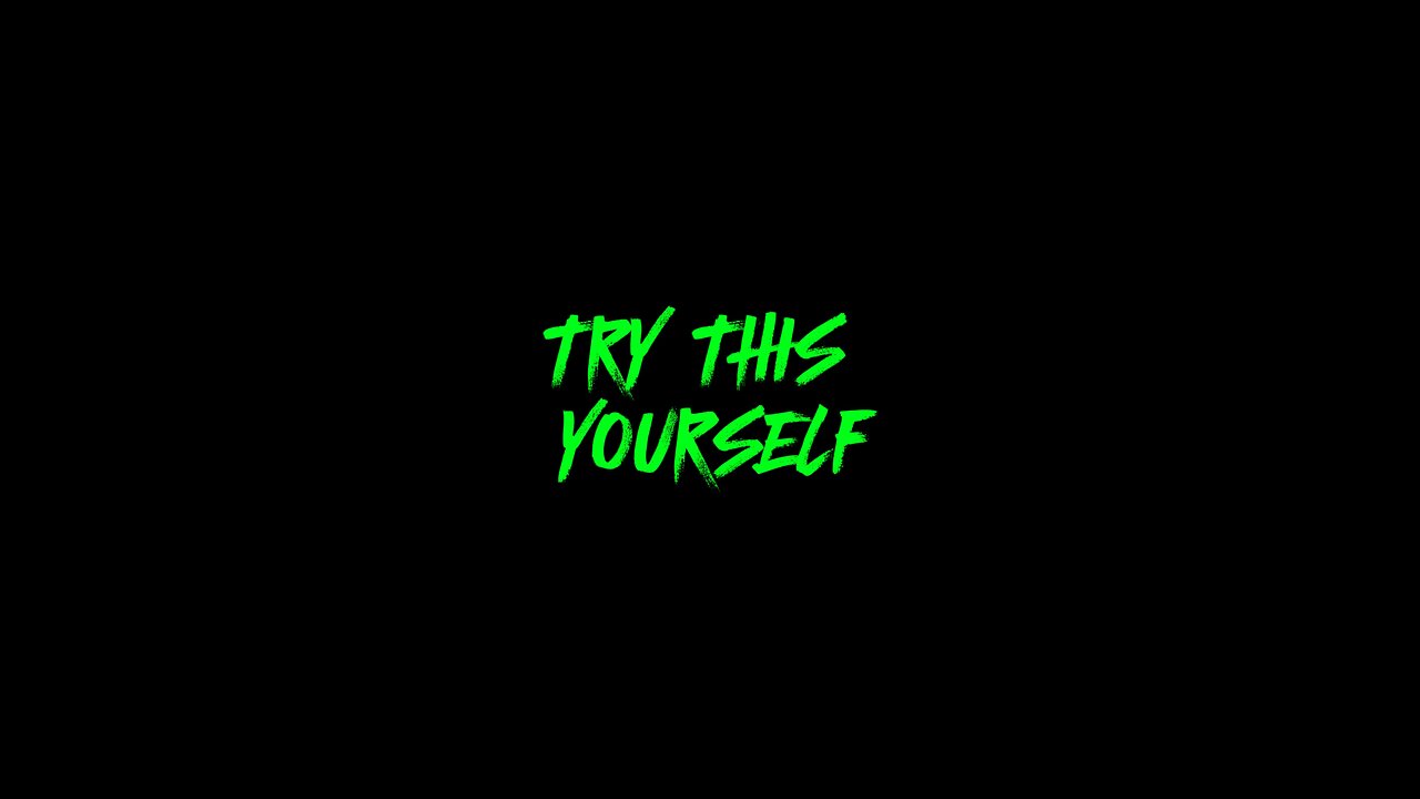 Try This Yourself