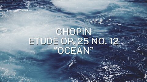 Chopin — Etude Op. 25, No. 12