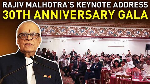 Rajiv Malhotra’s important keynote address | BANYAN TREE INITIATIVE | 30th Anniversary Gala