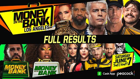 FULL RESULTS | WWE Money in the Bank 2025 | Bevelock