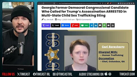 🚨WOAH: Democrat ARRESTED On CHILD TRAFFICKING Charges In MAJOR STING