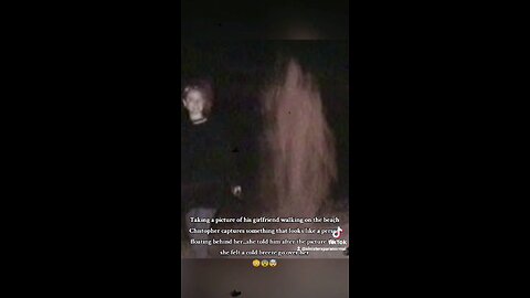 Ghost captured in picture of girlfriend