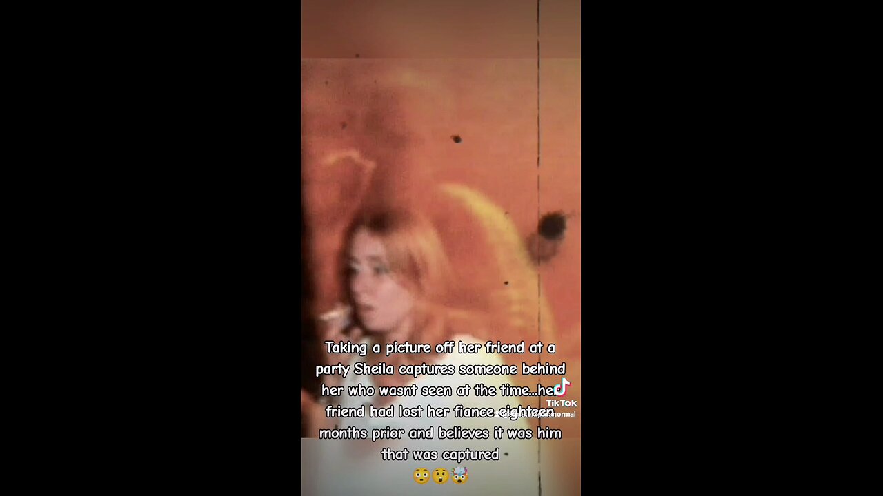 Dead fiance shows up in picture