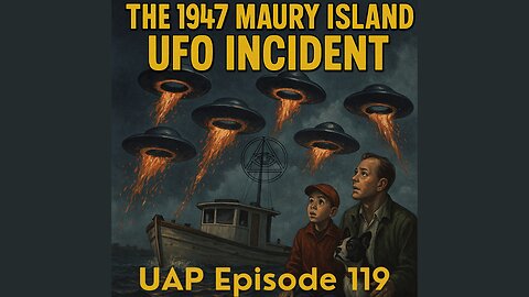 Episode 119 - The 1947 Maury Island (Puget Sound) UFO Incident | Uncovering Anomalies Podcast (UAP)