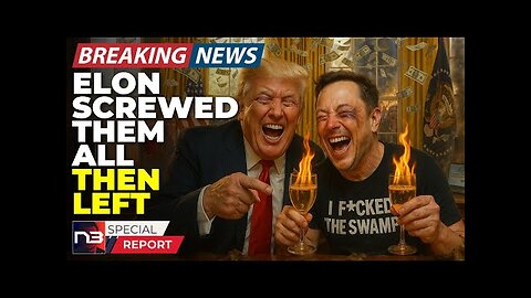 Breaking: Elon Just Screwed The Entire Swamp—$160 Billion Exposed & Democrats Want Him Dead