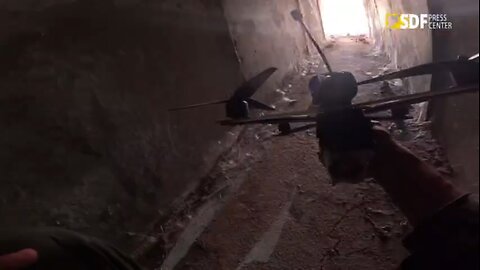 SDF Destroys Turkish M113 APC & Artillery Gun Near Manbij Using Kamikaze Drones