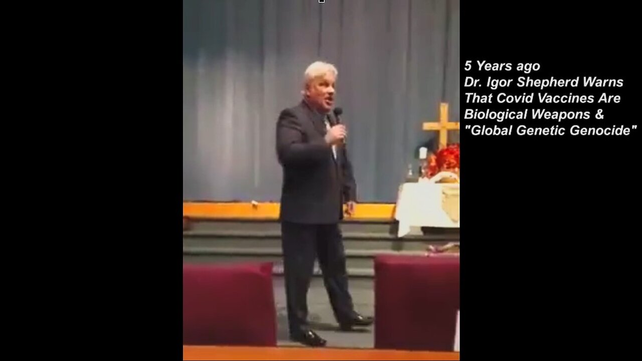 Dr. Igor Shepherd Warns That Covid Vaccines Are Biological Weapons & Global Genetic Genocide