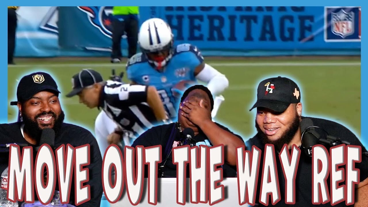 NFL Referees Getting Hit Compilation