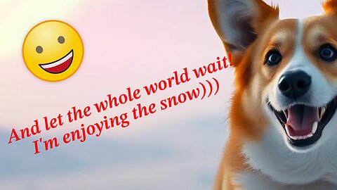 And let the whole world wait! I'm thrilled.))