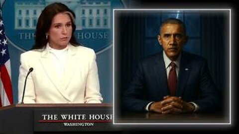 DNI Tulsi Gabbard Drops Bombshell Report On Barack Hussein Obama!!