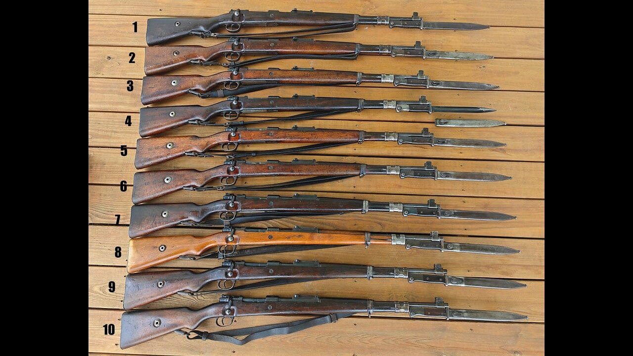 1937 Nazi K98k Mausers - M937A