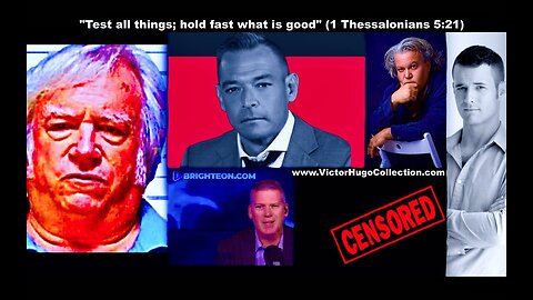 Trump Q Dustin Nemos Victor Hugo Stew Peters Mike Adams Jim Fetzer Dan Bongino Expose Controlled Ops