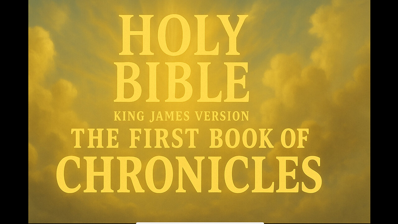 THE FIRST BOOK OF THE CHRONICLES
