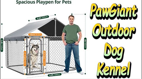 PawGiant Outdoor Dog Kennel