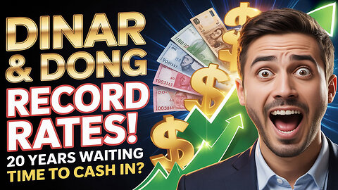 💥 After 20 Years of Waiting — Iraqi Dinar & Dong Hit Record-Breaking Rates! Time to Cash In 🔊 💥