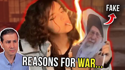 The Iranian Revolution Is A MOSSAD PSYOP To Drag America Into War