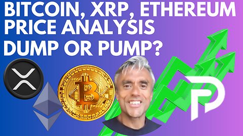 BITCOIN, RIPPLE & ETHEREUM PUMPING OR DUMPING? + RWA PASSIVE INCOME PROJECT WITH PLLD!