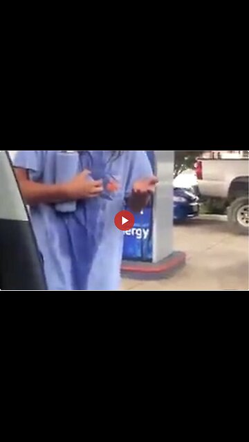 As she is pumping - 'What do I do, What do I do' she screams...It's not stopping! 😱