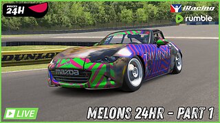 🔴LIVE - IRACING💥THE MELONS 24HR ENDURANCE RACE - PART 1💥