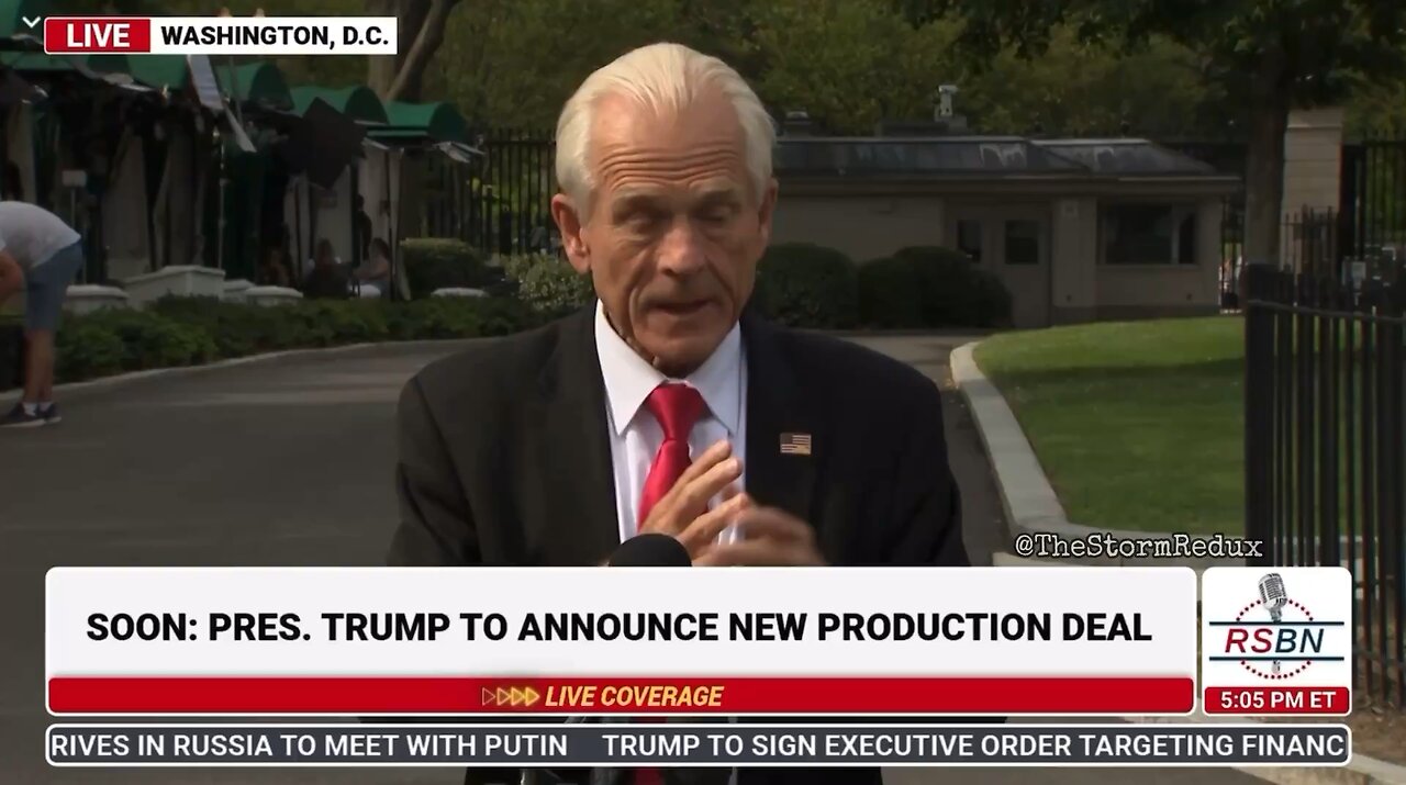 Peter Navarro Russia Hoax Involves George & Alex Soros &