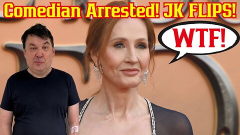 Harry Potter Author SLAMS UK Arrest Of Comedian Graham Linehan Over Posts On X!