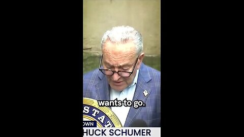Chuck Schumer caves, pleads to meet President Trump