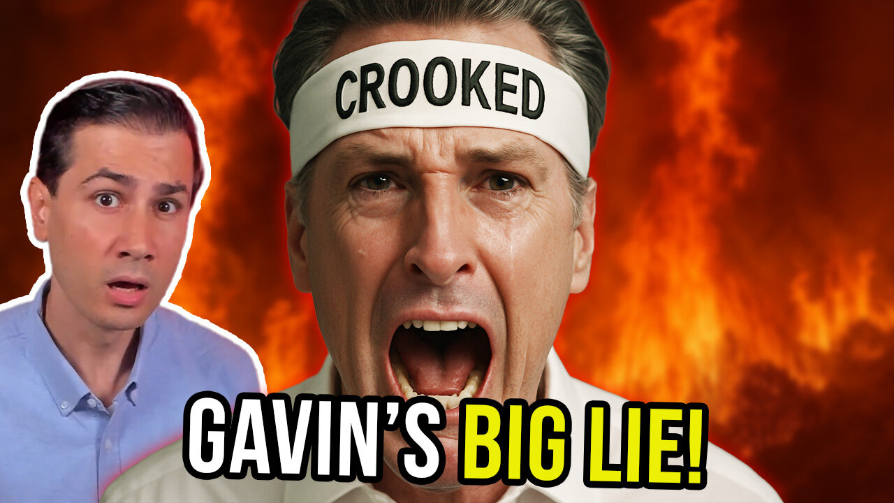 Gavin Newsom Caught in Massive LA Wildfire Cover-Up