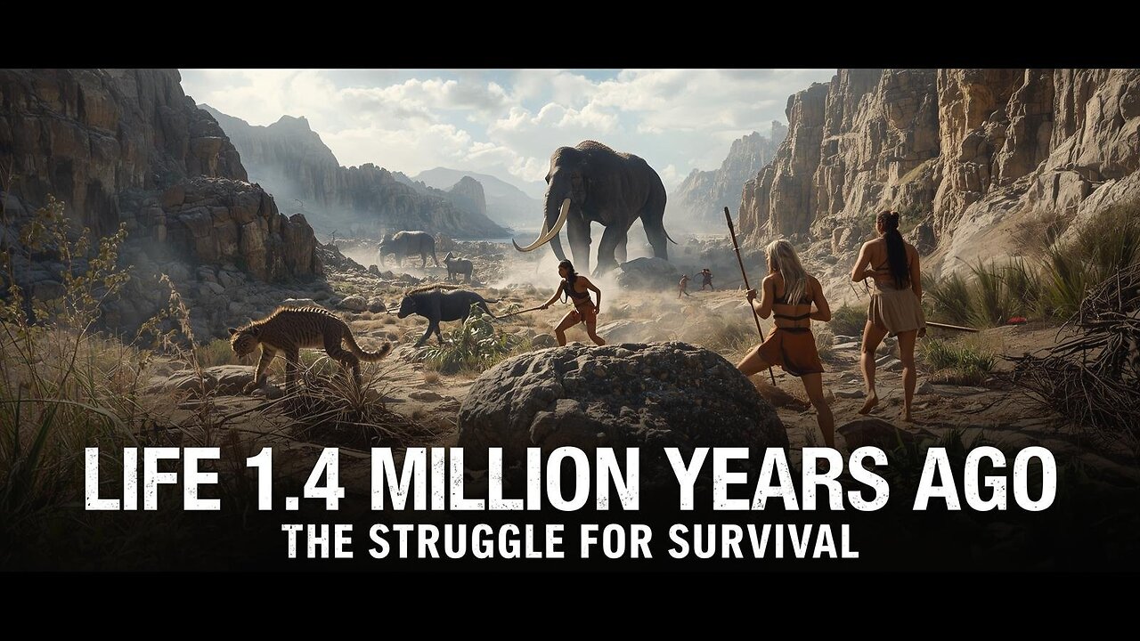 The Struggle for Survival of Early Humans | Life 1.4 Million Years Ago