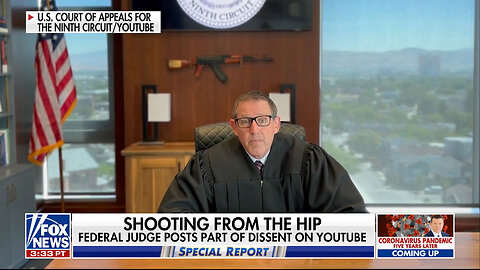 Judge Sparks Controversy After Posting Video Dissent To California Gun Law