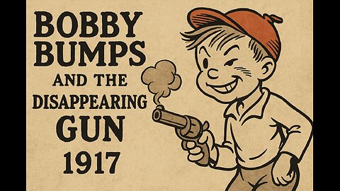 Bobby Bumps and the Disappearing Gun (1917) | Silent Cartoon | Public Domain Animation