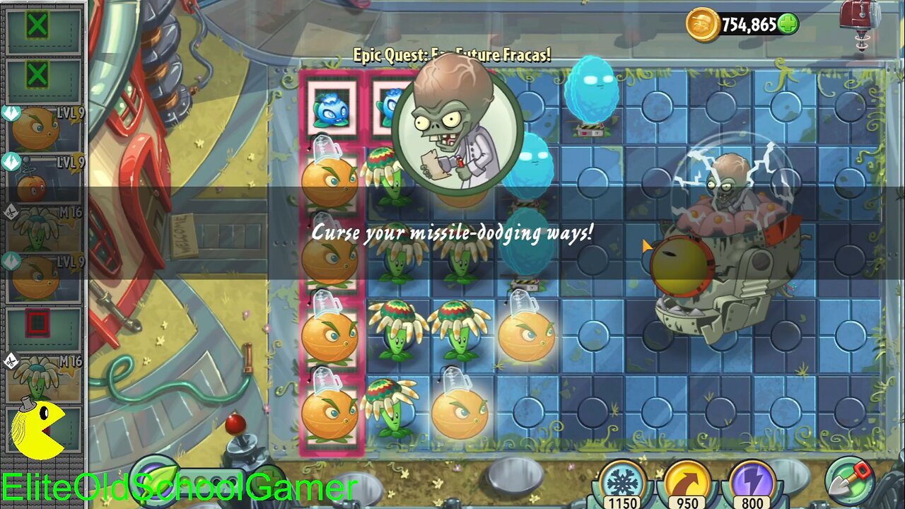 Plants vs Zombies 2 - Epic Quest: Far Future Fracas - Levels 28-35 - March 2025