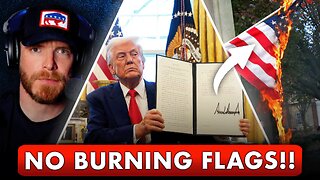 NO MORE BURNING FLAGS!! 🇺🇸 Trump Signs Order Making It ILLEGAL!! + Trump Is SUING NEWSOM!