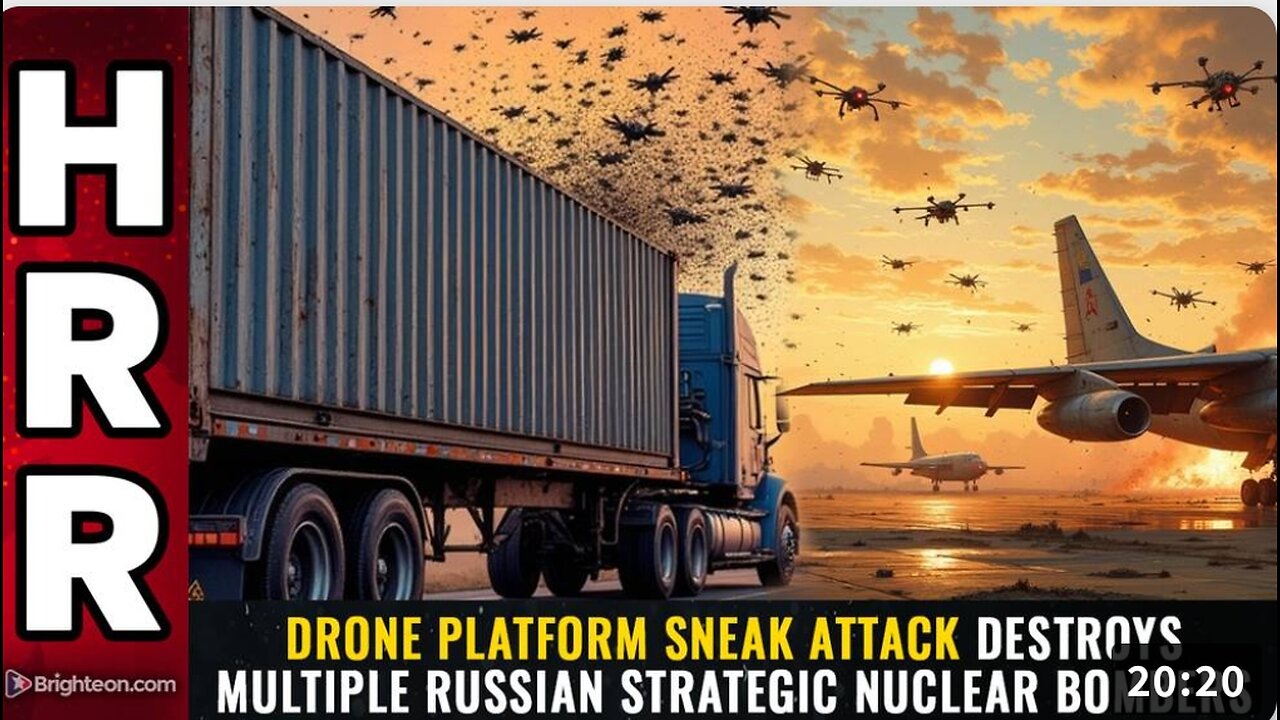 Drone platform SNEAK ATTACK destroys multiple Russian strategic nuclear bombers