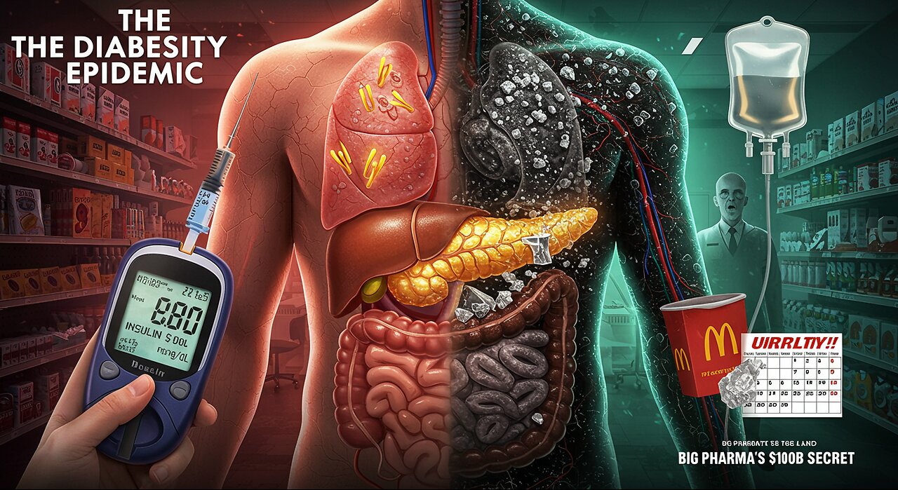 "THE DIABESITY EPIDEMIC: How Insulin Resistance is Silently Killing You (And Big Pharma's Cover-Up)"