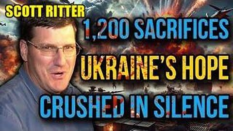 Scott Ritter: THE WORLD COLLAPSES – Russia’s Drone Storm Drowns Ukraine’s Final Defense