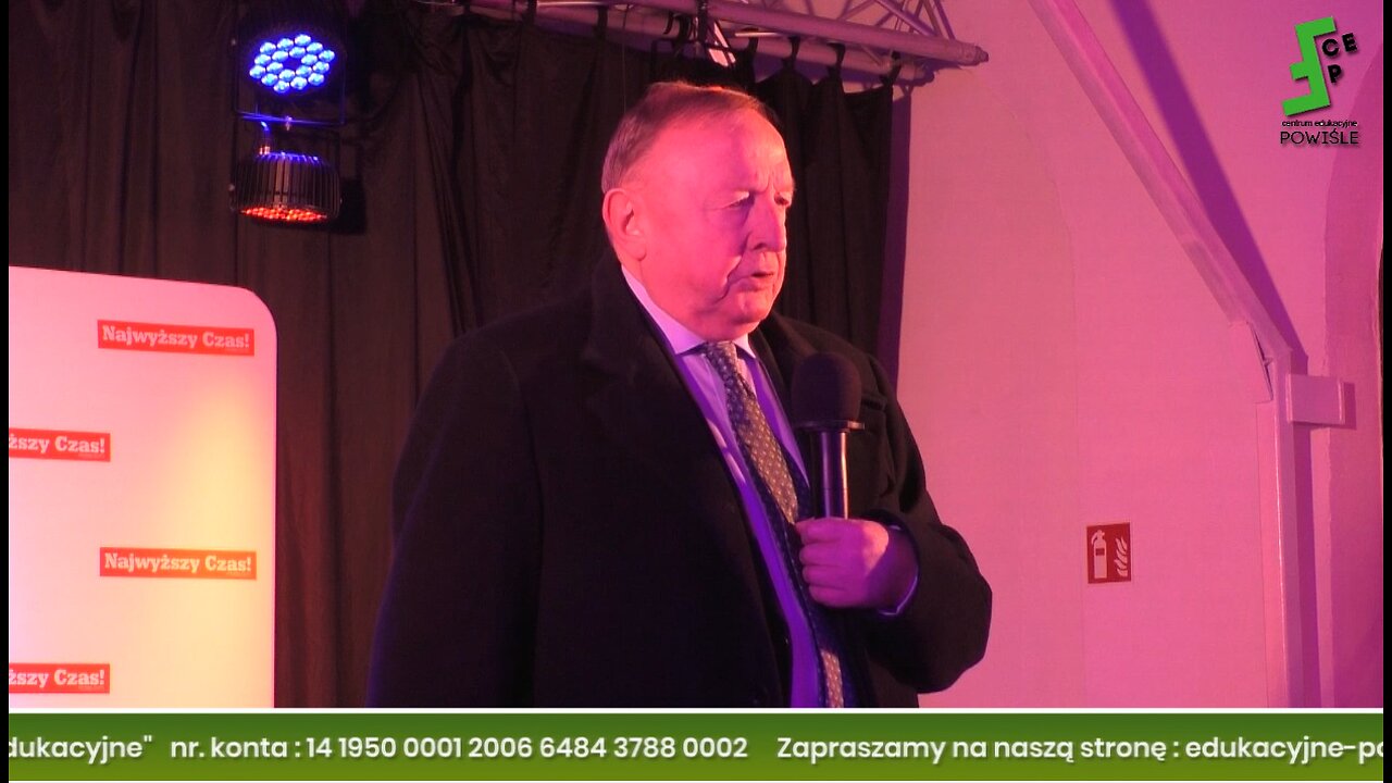 Stanisław MICHALKIEWICZ: Czysta TRUCIZNA! Wykład na XVII Konferencji Prawicy Wolnościowej 30.11.2025