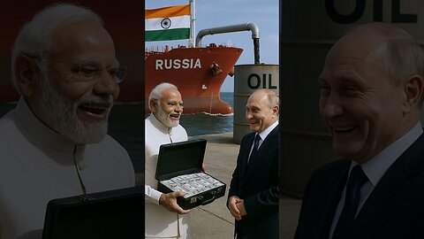 Trump Stops Putin and Modi’s Underground OIL TRADE For MONEY️