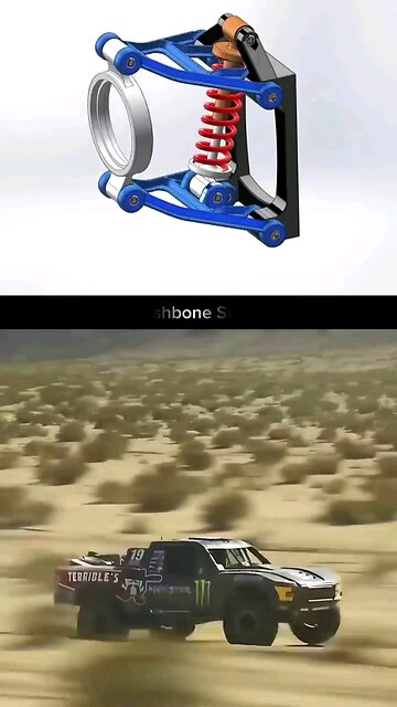 Double wishbone suspension