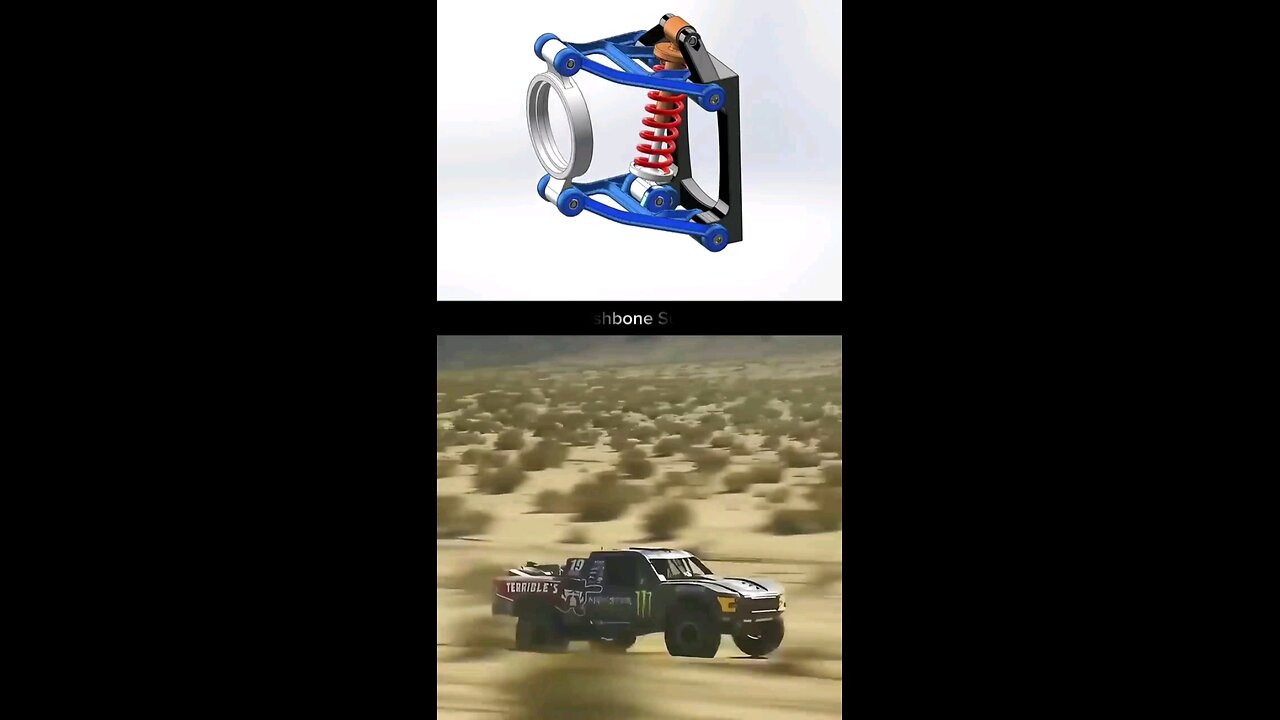 Double wishbone suspension