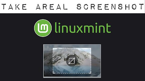 How to Take a Screenshot of a Selected Area in Linux Mint by Default