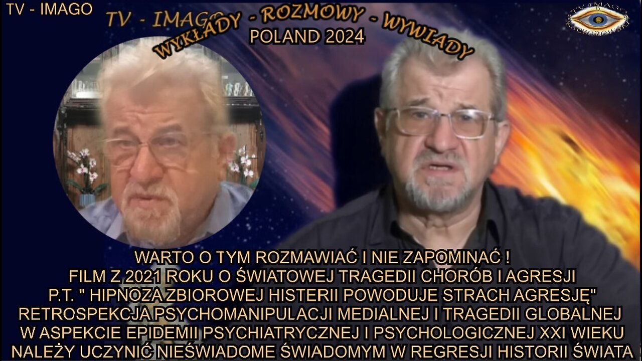 HIPNOZA ZBIOROWEJ HISTERII POWODUJE STRACH AGRESJE. FILM O SWIATOWEJ TRAGEDII CHORÓB I AGRESJI.