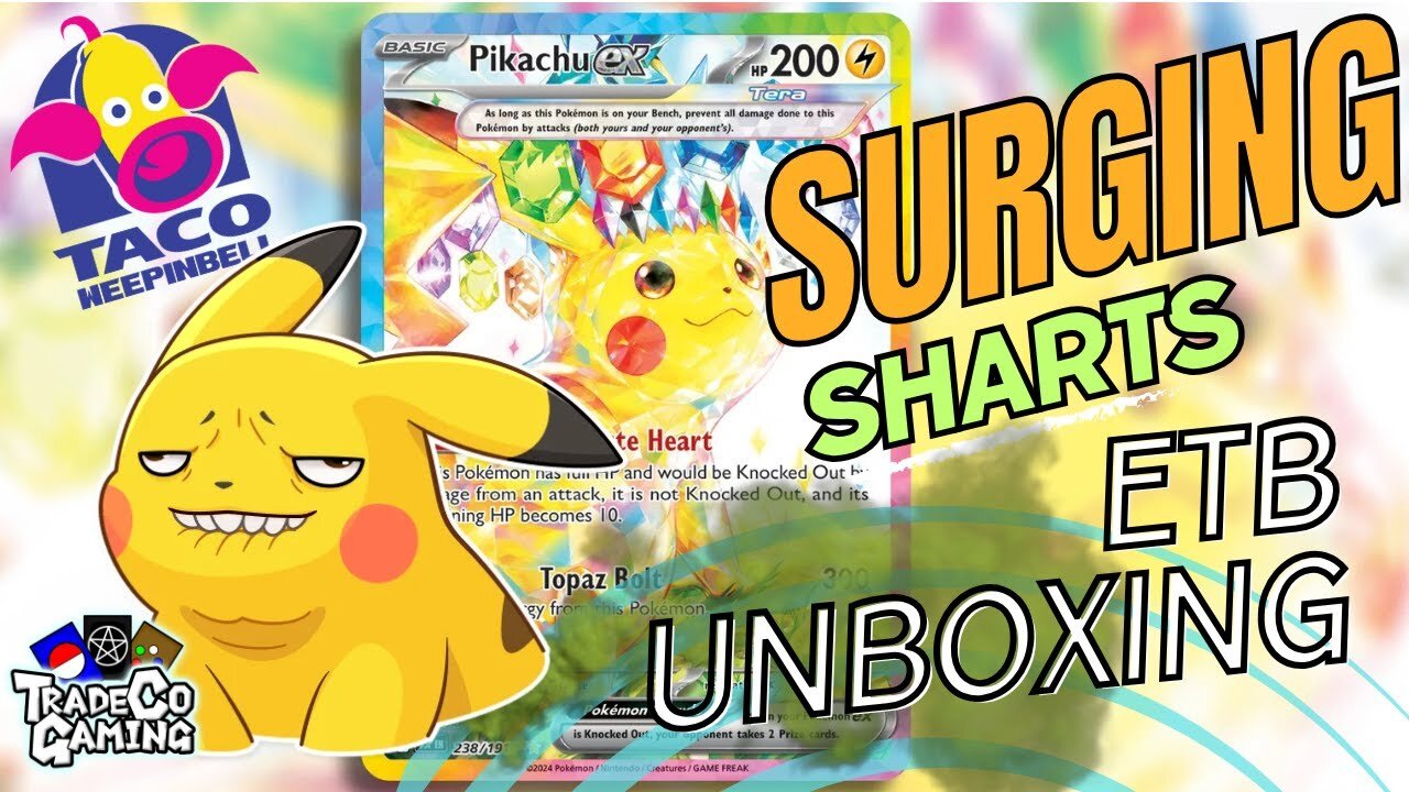IM BACK! - Surging Sparks ETB Unboxing