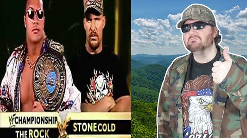 The Rock Vs Stone Cold WWF Title Match Wrestleania 17 Promo - Reaction! (BBT)