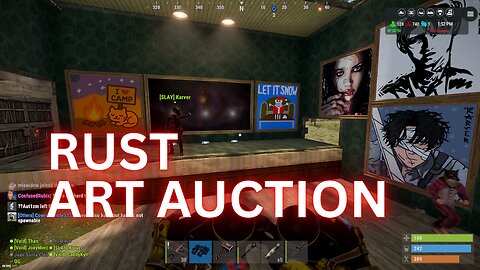 Rust Empires Art Auction for Scrap LIVE July 24