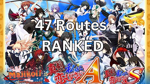 Ranking EVERY Majikoi Route From Worst to Best
