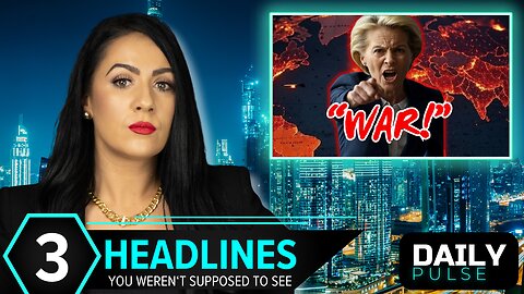 State Abductions Silenced, Study: Unvaxxed Kids Healthier, EU's New World War | Daily Pulse Ep 105