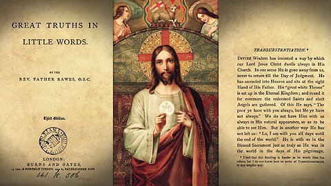 What is Transubstantiation? 📖🎧