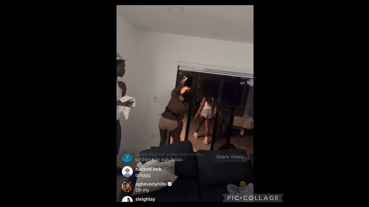 21 BAD BIH TRIED TO HIT PYT W/ A BOTTLE & POLICE SHOW UP AGAIN!