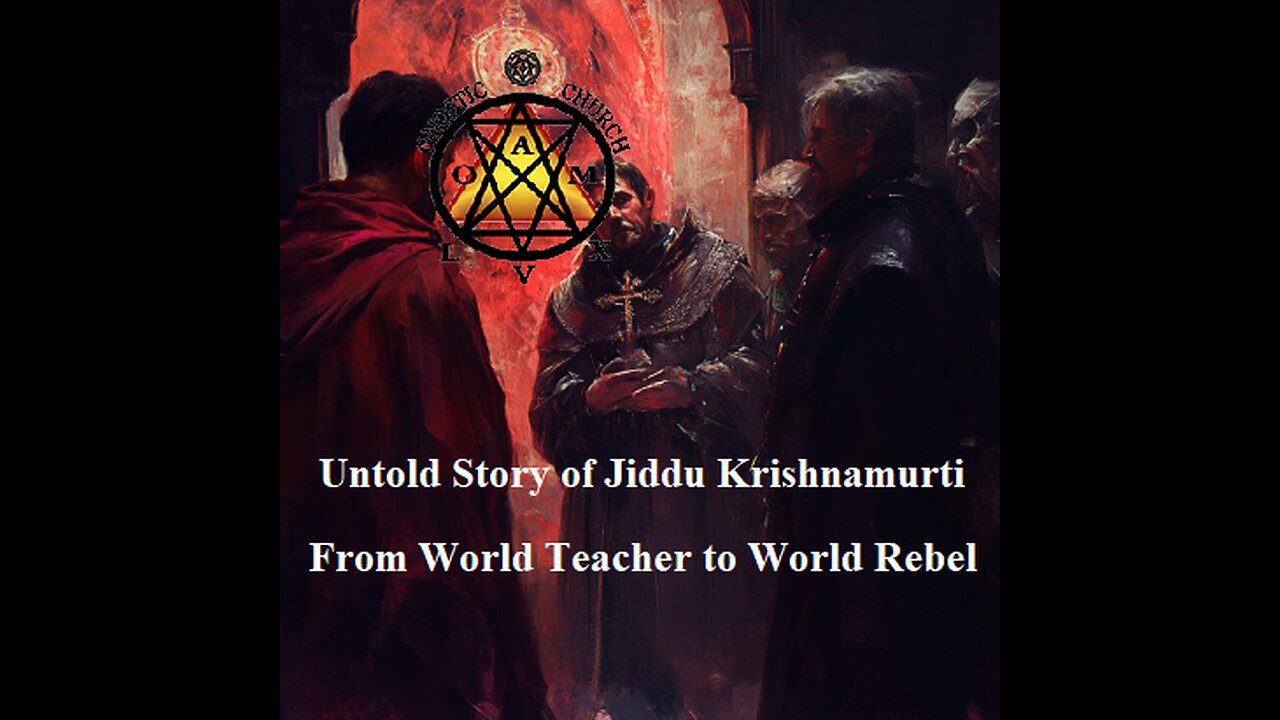 The Untold Story of Jiddu Krishnamurti
